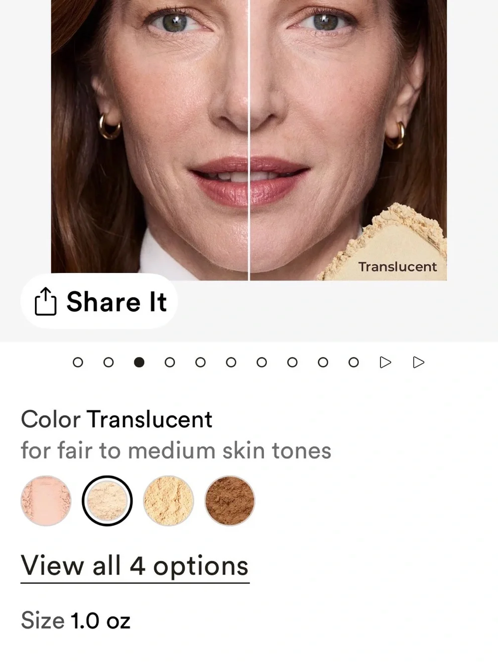 laura mercier Translucent Loose Setting Powder - Black Packaging